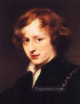  Anthony Works - Self Portrait Baroque court painter Anthony van Dyck